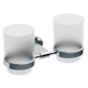 Двойной держатель с двумя стаканами Chrome CR 220.00 X07P189