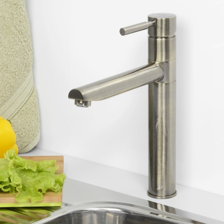 Смеситель WasserKRAFT A8137, для кухни, бронзовый, латунь, рычажный, аэратор