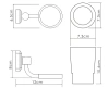 Подстаканник одинарный WasserKraft K-28128
