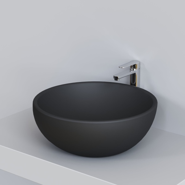 Раковина Ambassador Queen 116T20201 (450*450*175) ЧЁРНАЯ МАТОВАЯ