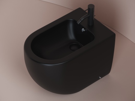 CN4005MB Напольное биде Metropol, 1 отверстие под смеситель, в комплекте крепеж для монтажа (цвет чё