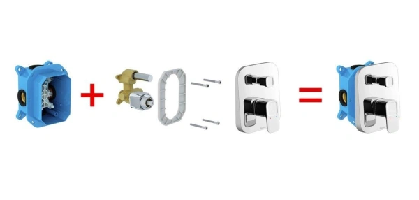 Скрытая часть для смесителя Ravak R-box RB 070.50 X070052