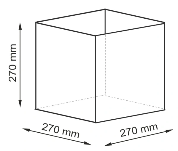 Плетеная корзина WasserKraft Glan WB-661-L