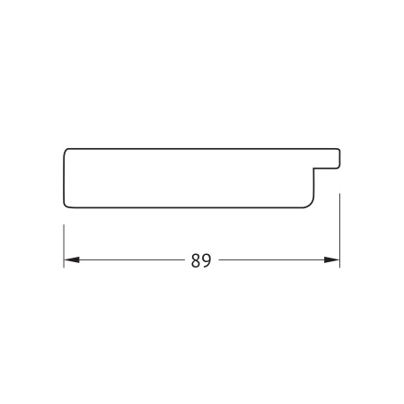 Зеркало настенное Polygon EVOFORM в багетной раме перламутровые дюны, 61х76 см, BY 7302