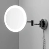 Зеркало WasserKraft K-1004 с LED-подсветкой, 3-х кратным увеличением