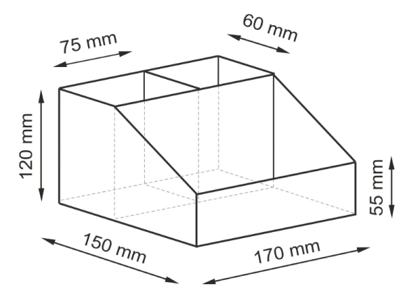 Плетеная корзина WasserKraft Wern WB-421-S