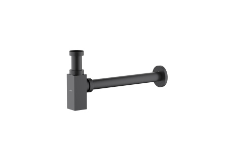 Сифон AQUATEK, матовый черный AQ6013MB