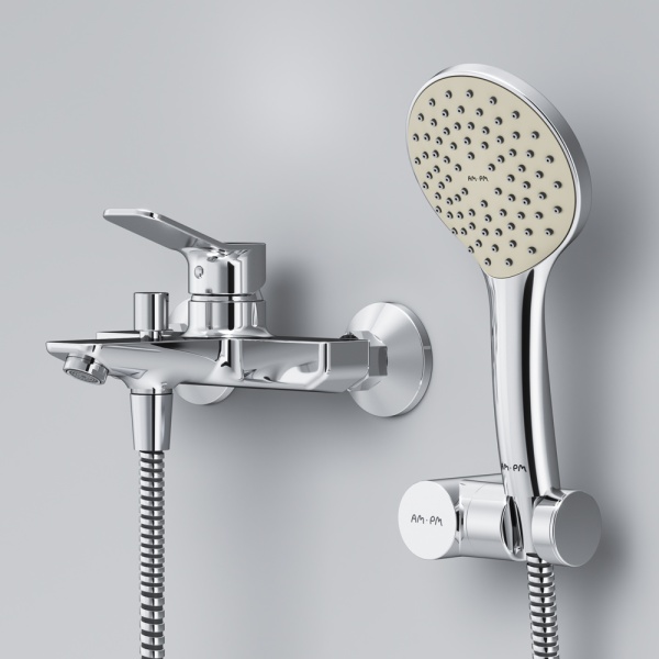 F85A10000 X-Joy, смеситель для ванны и душа излив 164 мм, хром, шт