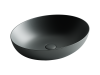 CN6017MDH Умывальник чаша накладная овальная (цвет Темный Антрацит Матовый) Element 520*395*130мм