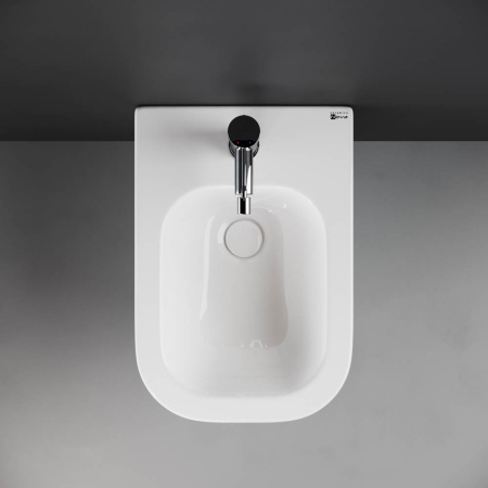 CN3006 Подвесное биде NEW DAY, 1 отверстие под смеситель, с крепежом для скрытого монтажа