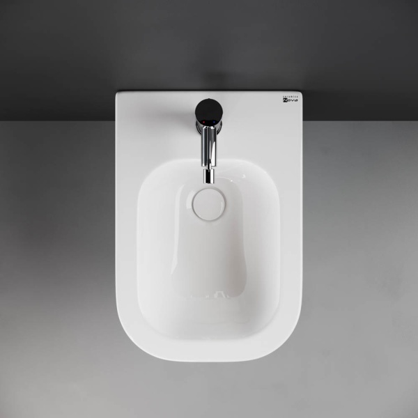 CN3006 Подвесное биде NEW DAY, 1 отверстие под смеситель, с крепежом для скрытого монтажа