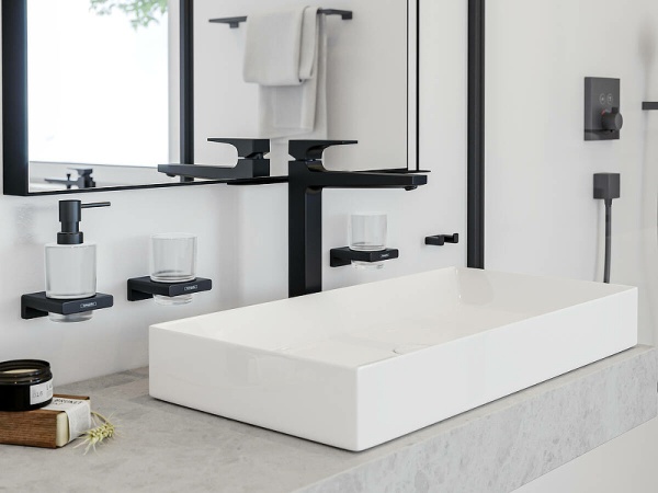 Двойной крючок Hansgrohe AddStoris 41755000 Хром