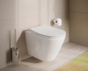 Комплект унитаза с инсталляцией Vitra Integra Round 9856B003-7205 с сиденьем Микролифт и клавишей смыва Хром глянцевый