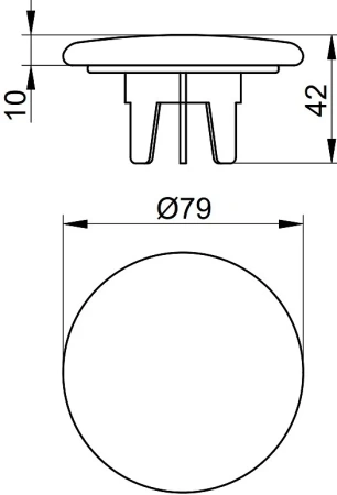 Крышка для умывальника Keuco 59990310001 керамическая