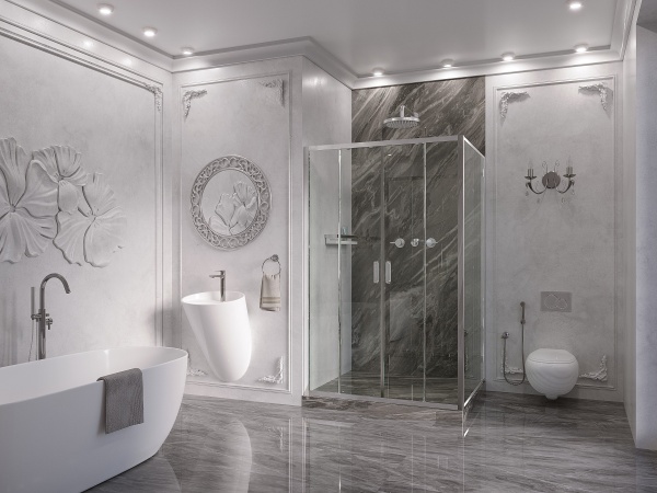 Душ. ограждение Ambassador Forsa 17021108AX-80AX (1300х800x2000), 2 места