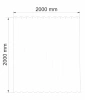 Штора для ванной WasserKraft Ohre SC-37701