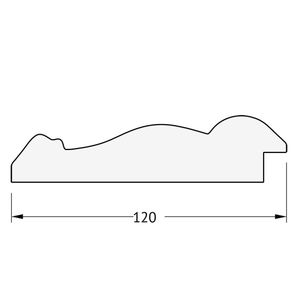 Зеркало настенное Octagon EVOFORM в багетной раме состаренное серебро с орнаментом, 82х82 см, BY 3672