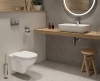 Комплект унитаза с инсталляцией Vitra S10 SpinFlush 9842B003-7206 с сиденьем Микролифт и клавишей смыва Хром глянцевый