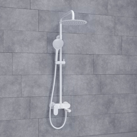 Душевой комплект WasserKRAFT Mindel 8500 A185.257.155.WM, вертикальный монтаж, латунь