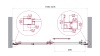 Душевая дверь BelBagno LUCE-BF-1-120-P-Cr