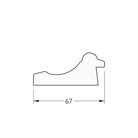 Зеркало настенное с гравировкой EVOFORM в багетной раме состаренное золото, 72х155 см, BY 4259