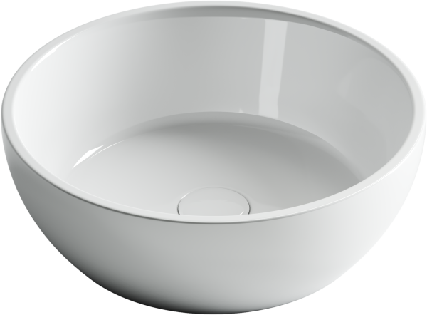 CN6021 Умывальник чаша накладная круглая Element 410*410*145мм