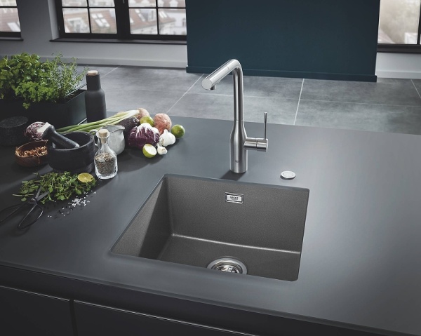 Кухонная мойка Grohe K700 46 31653AT0 Серый гранит