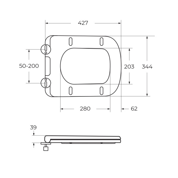 Крышка-сиденье BelBagno BB2322SC