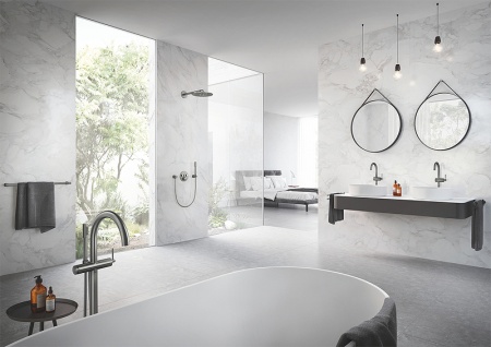 Шланговое подключение Grohe Rainshower 27057AL0 Темный графит