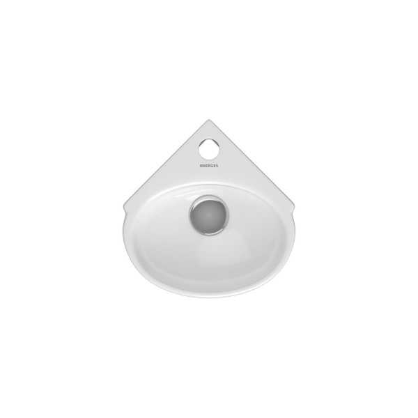 Раковина BERGES Small, 30 см, угловая