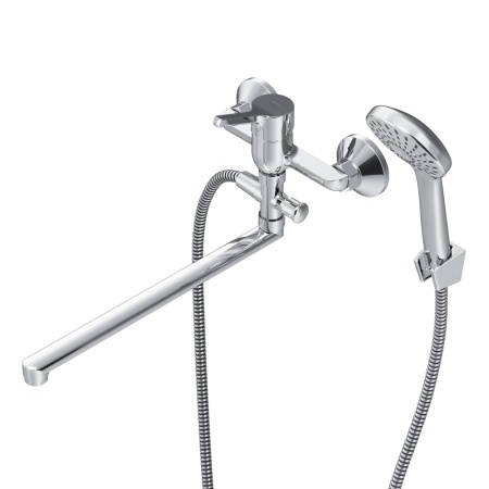 F85B90100 X-Joy S, смеситель д/ванны/душа, излив 325 мм, хром