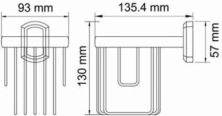 Держатель для освежителя воздуха WasserKraft Oder K-3045