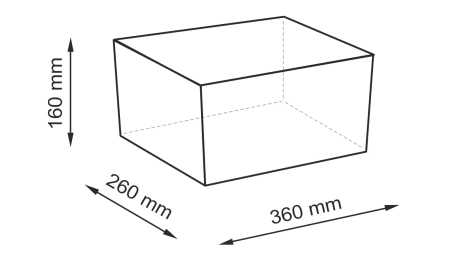 Корзина WasserKraft Wiese WB-840-M