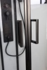Душ.каб. NG-6902-01GD BLACK (1000х1000х2200) низкий поддон(16 см) стекло ТОНИРОВАННОЕ, 4 места
