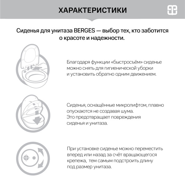 Сиденье BERGES Gap Slim SO