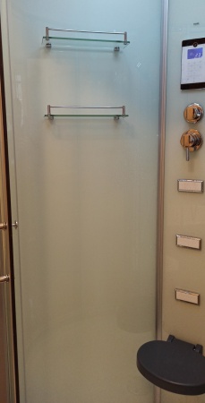 Душевая кабина Frank F606 с баней 100х100 см