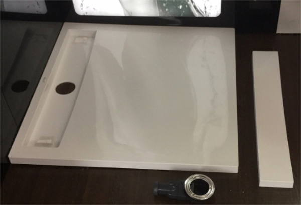 Душевой поддон из материала Flight Jacob Delafon Flight Neus 80x80 E66510-00 Белый