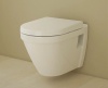 Комплект унитаза с инсталляцией Vitra S50 Rim-Ex 9003B003-7201 с сиденьем Микролифт и клавишей смыва Хром глянцевый