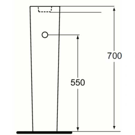 Пьедестал Vidima W313061
