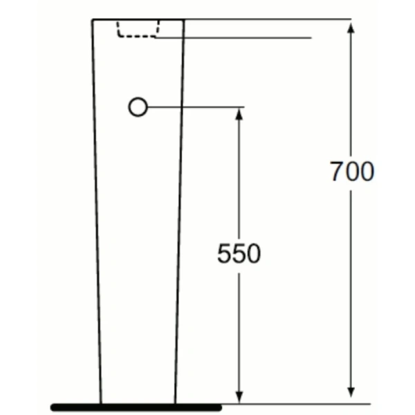 Пьедестал Vidima W313061