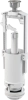 Механизм смыва для бачка AlcaPlast A2000-CHROM