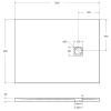 Душевой поддон из искусственного камня BelBagno Uno 120x90 TRAY-MR-UNO-AH-120/90-35-W Белый