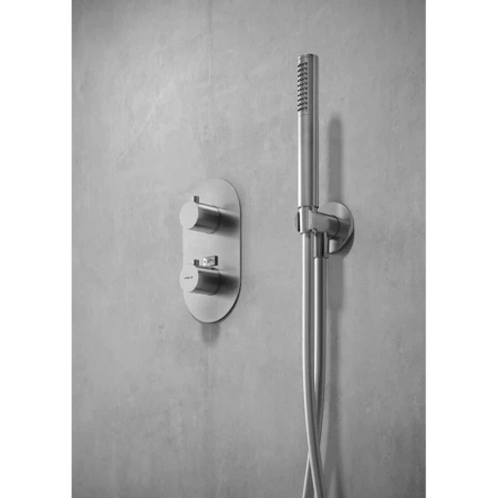 Термостат для ванны "Nobili Live", вертикальный/горизонтальный монтаж, 20 см