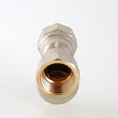 Фильтр механической очистки Valtec 3/4" В косой никелированный