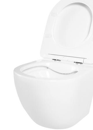Комплект унитаза с инсталляцией BelBagno Uno BB3105CHR/SC/BB002-80/BB005-PR-CHROME с сиденьем Микролифт и клавишей смыва Хром глянцевый