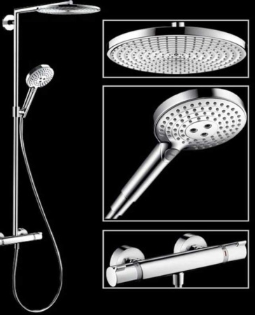 Душевая система Hansgrohe Raindance Select S 27114000 с термостатом Хром
