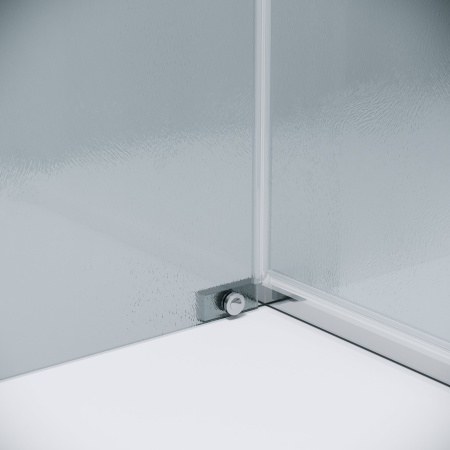 Душ.ограждение 120.K33.03.1080.10.02 Pragma (100*80*195) хром, стекло шиншилла, 2 места