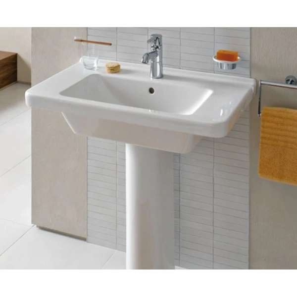 Пьедестал для раковины VitrA D-Light Zentrum, фарфор, овальный, белый