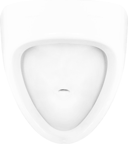 Писсуар "Sanita Long", белый, антигрязевой, скрытый монтаж, санфарфор