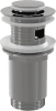 Донный клапан для раковины AlcaPlast A391 с механизмом click-clack хром